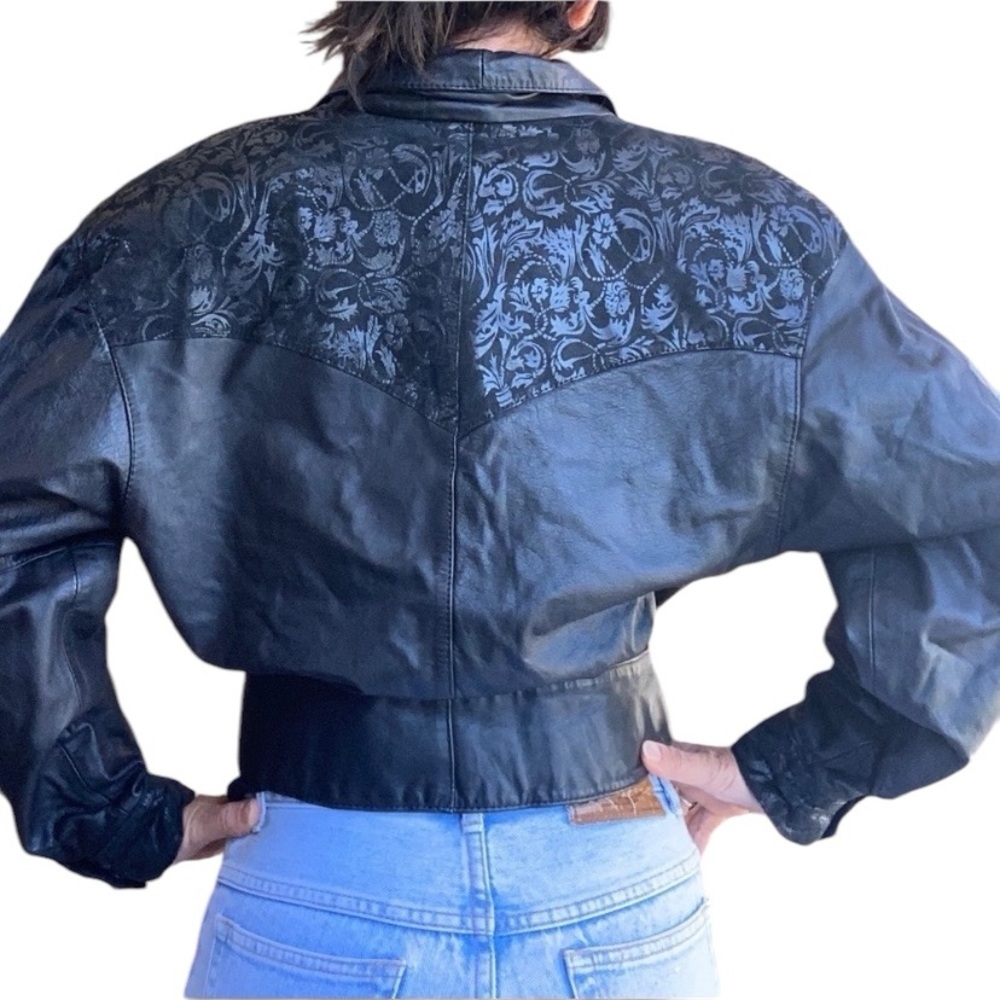 Chia  Leather Jacket 90’s